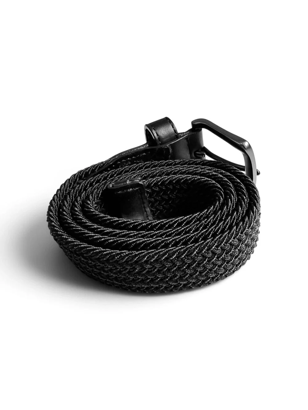 Nike Men’s Golf G-Flex Stretch Woven Braided Black Belt Size M